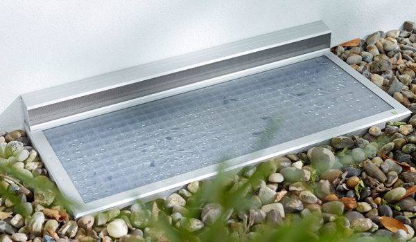 Wasserdichte Lichtschachtabdeckung Resi mit Belüftungsschacht